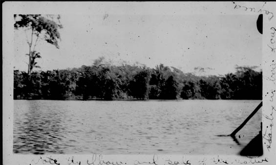 Tour, Chagres River, Panama, Ca. 1929-30 (Source: Barnes)
